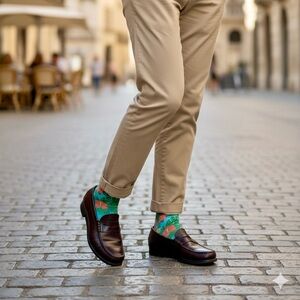 Dexter Vintage Made in USA Hand Sewn Penny Loafers 10.5